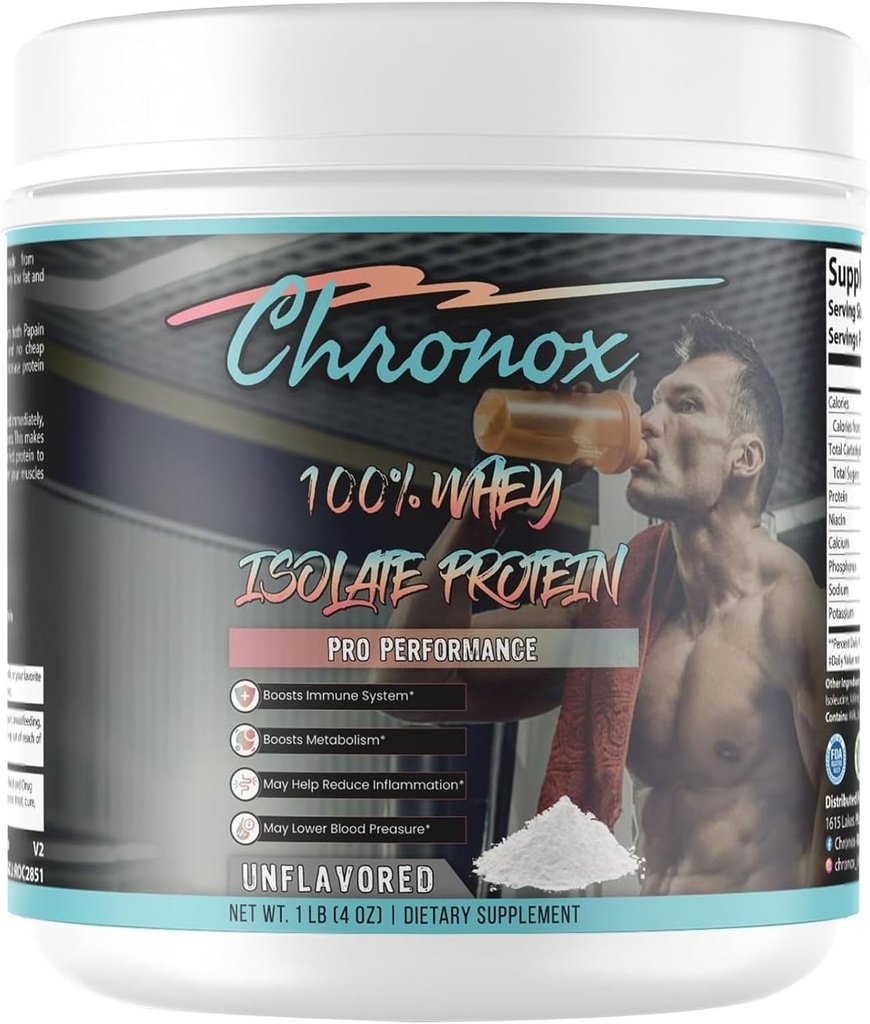 100% Whey Protein Powder - Nearomated Protein for Muscle Gain & Recovery - Post & Pre Wordout Powder for Gladko teksturo & Velika vsestranskost - Čist prehranski dodatek za aktivne in zdrave življenjske sloge