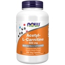 NOW Foods Supplements, Acetil-L Carnitine 500 mg, Aminokislina, možgani in živčne celice funkcije*, 200 Veg kapsule