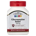 Relief glukozamina v 21. stoletju, 500 mg, 60 Kapsule, ki jih je enostavno pogoltniti