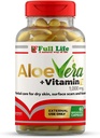 Polno življenje Aloe Vera + vitamin E, 60 Breakable kapsule - vlažilna, anti-aging - zdrava nega kože