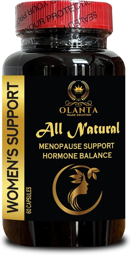 Menopause dopolnila za ženske - Čiste jagode dodatki, Zeliščna menopause podpora za ženske, Hormone Balance z mlekom Thistle Chasteberry Black Cohosh - 1 steklenica 60 kapsule