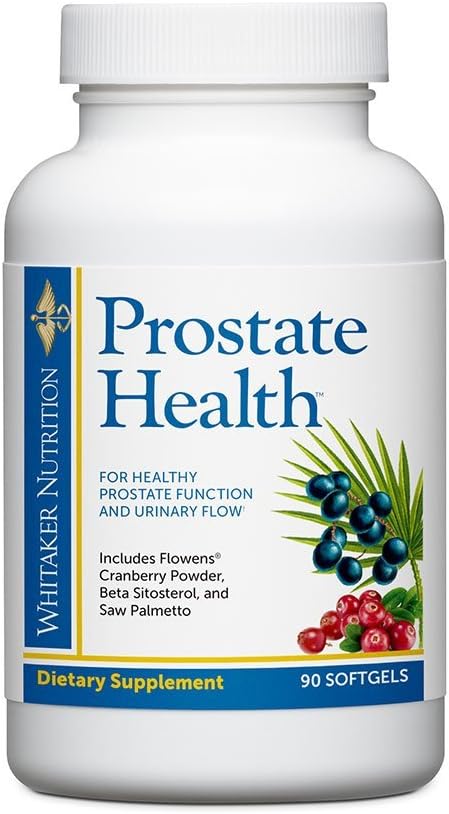 Zdravje dr. Whitaker z žago Palmetto Extract, Flowens Cranberry Powder in beta sitosterol za podporo prostate funkcijo, Bladder zdravje, in spodbuja vrh urinskega toka, 90 mehkih