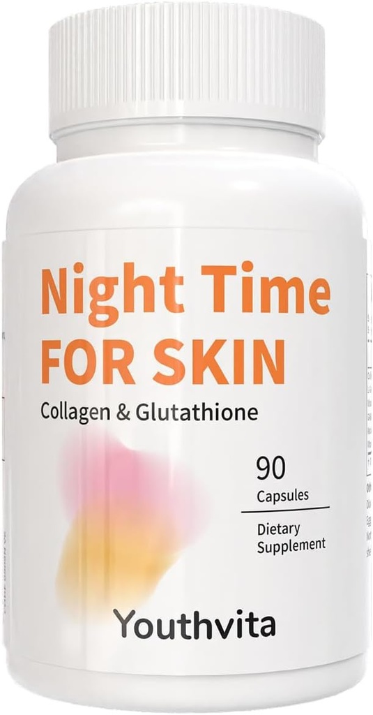 Kolagen peptidi L-glutation vitamin C GABA astaksantin Vitamin E,Podpora zdravje kože,90 kapsule