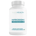 PUREHEALTH RAZISKAVE Improbiome Prebiotic Fiber Supplement - Naravna podpora za zdravo Gut Prebiotics - Pregestiv Prehranske dopolnila - Apple pektin kapsule - 90ct
