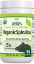 Zeliščne skrivnosti Organski Spirulina Powder 16 Oz