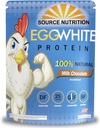 1 lb Egg White Beljakovine v prahu glede na vir Prehrana - 25 Grams Beljakovine, Gradite Lean Muscle, Dairy Free - mleko čokolada