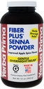 Yerba Prima Fiber Plus Senna Powder, 12 oz (Pack of 1) - Jabolčna začimba aroma, nežna čez noč Relief, ZDA Made, Non-GMO, Stevia sladkana, kratkotrajna uporaba za obnovitev rednosti