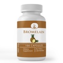 Čiste izvirne sestavine Bromelain, (100 kapsul) vedno čist, brez dodatkov ali polnila, laboratorij preverjen