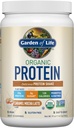 Vrt življenja Vegan Protein Powder - Karamela Mocha Latte - 20g Rastlinski proteini, BCAA, probiotiki in prebavni encimi - Gluten-free, Non-GMO