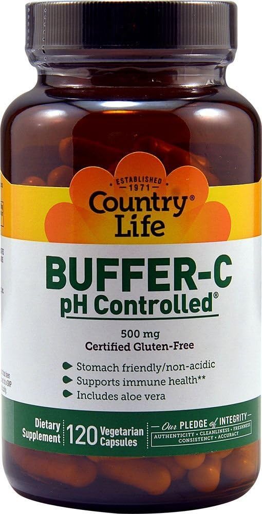 DRŽAVA LIFE Vitamini Buffer C,PH CNTRLD 500 MG, 120 VCAP