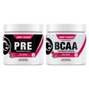 Medeni jazbec Pre Workout Powder & BCAA Aminokisline Powder Bundele 