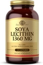 Solgar SOYA Lecithin 1360 mg - 100 Softgels - Vir holina - Gluten & Dairy Free - 100 Servings