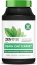 Zenwise Health Certified Vegan dodatek za skupno podporo - glukozamin HCl, kurkuma, in Boswellia Extract - podpira zdravje kosti + sklepov-magnezij in vitamin D (D3 kot Cholekalciferol) - 60 kapsul