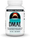 Vir Naturals DMAE, Dimetilaminoetanol Bitartrat - Podpira duševno koncentracijo - 200 Tablete