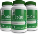 Health Thru Nutrition CoQ-10 100mg z BioPerine (Pack of 3X 120 Softgels) 