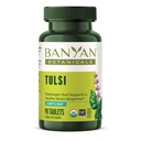 Banyan Botanicals Tulsi (Sveti Bazilij) – Povišanje Adaptogen – Ekološko pljučno in dihalno zdravje Dopolnilo* – 90 tablet – Ne-GMO Trajno vir Vegan