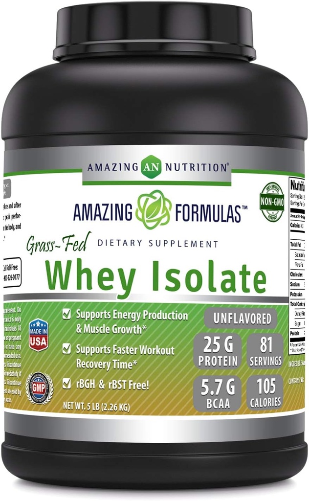 Osupljive formule Grass-Fed Whey Protein izolat 