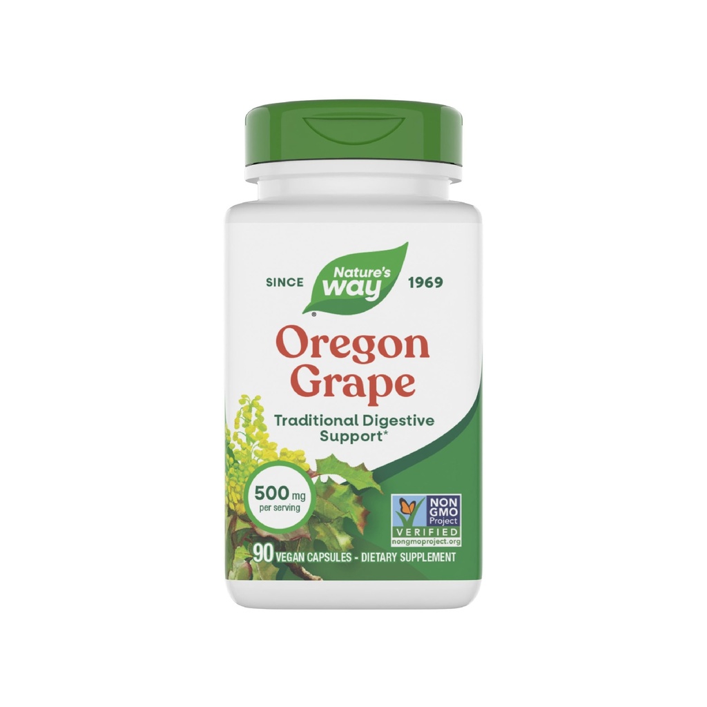 Naravna pot Oregon Grozdje, Tradicionalna prebavna predelava* Dodatek, 90 Veganske kapsule