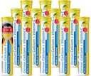 Nemška kalcij + VIT. C - 240 Veganska pijača šumeče tablete - limonina limonina aroma - Izdelana v Nemčiji