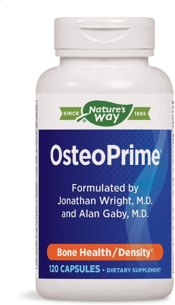 Naravna pot OsteoPrime, 120 Veg Cap, 2 paketa