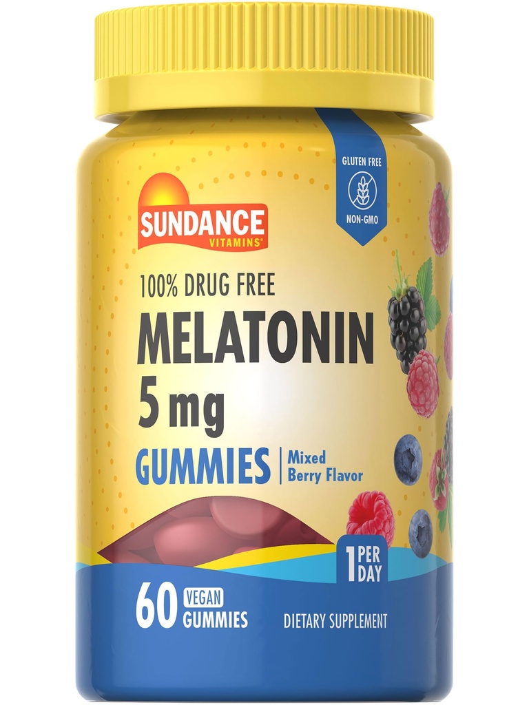Sundance Melatonin Gumies 5mg 