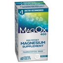 Mag-Ox 400 Magnezij dodatek, farmacevtska stopnja magnezijev oksid z 482 mg na odmerek, 60 tablet