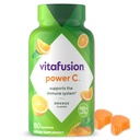 Vitafusion Power C Vitamin C Gumiji za imuno podporo, Oranžna aroma, 282 mg Vitamin C, Ameriška številka 1 Gummy Vitamin Brand, 50 Day Supply, 150 Count