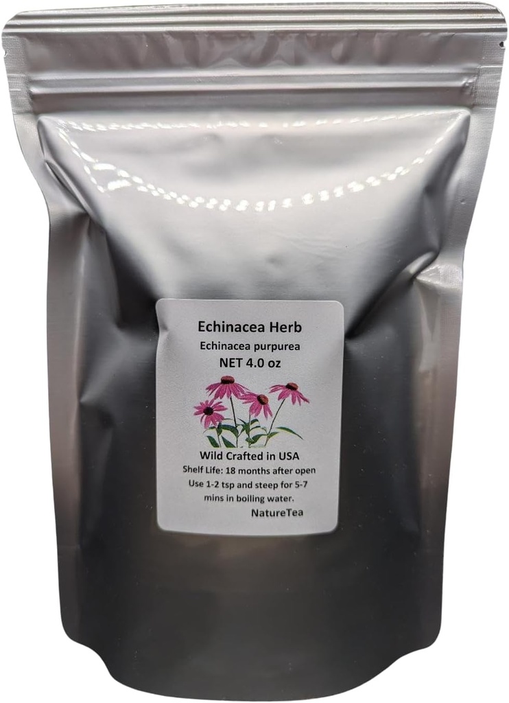 Echinacea Herb - Echinacea purpurea Loose Leaf C/S 100% iz narave (8 oz)