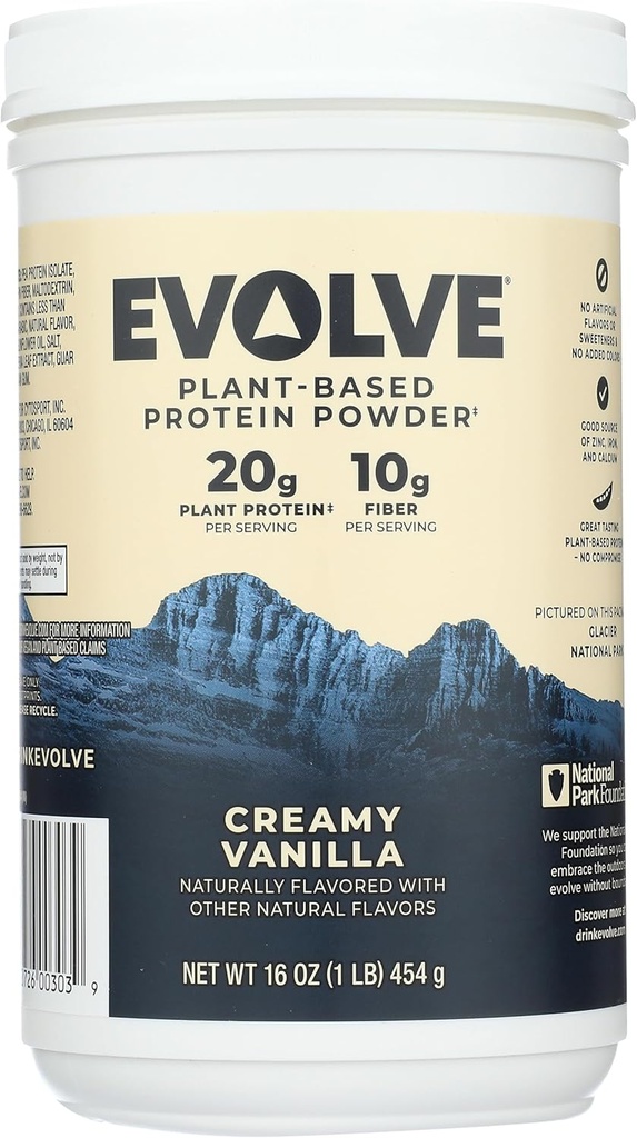 EVOLVE Idealni vanilinski proteini v prahu, 16 oz