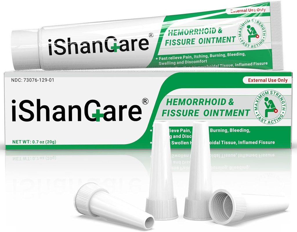 Hemorrhoid Cream, Hemorrhoid & Fissure Zdravljenje Mazilo ekstra moč, Relief anal bolečine, Srbenje, Krvavitev, Otekanje, Neudobje, Naravni zelišči Hitro delujoče sestavine, Vsebuje vitamin E