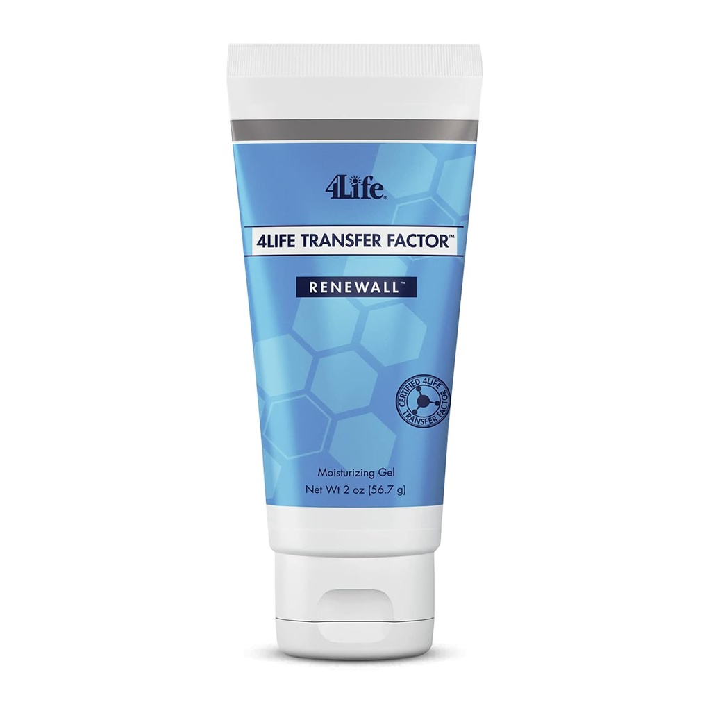 4Life Transfer Factor Renew All Gel - Topična nega kože z Aloe Vera, Lavender Extract, Eucalyptus olje, in Rosemary - 2oz