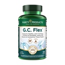 Produkti čistosti G.C. Flex (glukozamin in hondroitin sulfat Super Formula) - Podpira skupno + kartilažno zdravje + zdrave mišice + povezano tkivo - spodbuja prilagodljivost sklepov - 90 kapsul iz