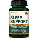 Valerian Root Extract Sleep Support Kapsules, Passion Flower dodatek za boljši spanec, Fall A spance Fast & Relaxation. Pastillas de Valeriana y Pasiflora para Dormir Profundamente. Število 90
