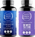 Happy Healthy Hipie Pojdi z Flow Menopause podporo in naravni spanja dodatek