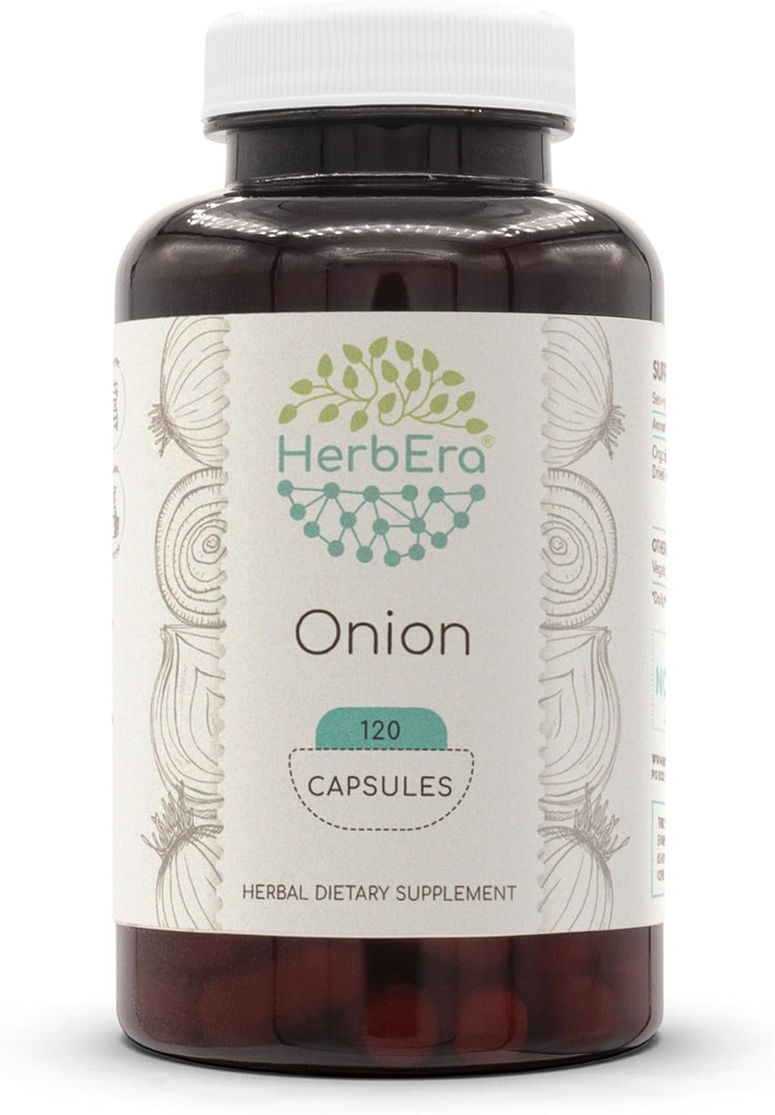Herberra Čebula 120 kapsul, 500 mg, čebula (alijeva cepa), posušena čebula (120 kapsul)