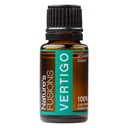 Naravne fuzije Vrtoglavica Relief, ingver Oil Navzea Relief Essential Oil Mešanice (15ml) - hitro delujoči gib bolezen Relief, jutranja bolezen Relief, omotica Relief, & Vertigo Medicine w/ Peppermint
