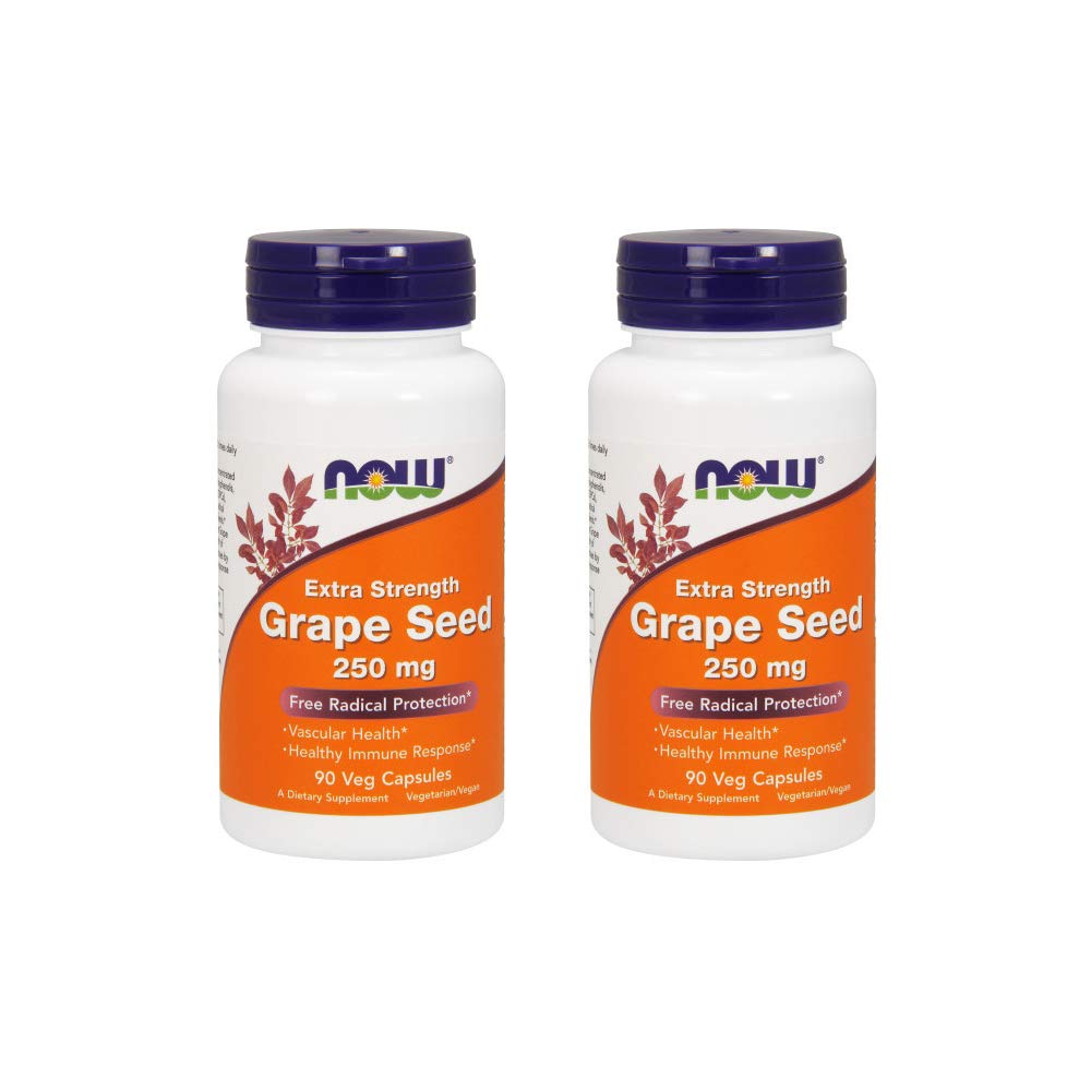 Zdaj živila Grozdno seme ekstrakt 250mg, 90 Vcaps - (Pack z 2)