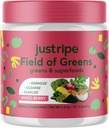 Field of Greens Superfood Powder with Organic Spirulina, Klorella, Beet Root Powder - Bacillus Coagulans Probiotic, A Plant-based Mix podpirajo Gut Health, Immuniteta, 28 Scoops - Mešana Berry