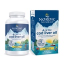 Nordic Naturals Arctic Cod Jetra Oil, Lemon - 180 Soft Gels - 750 mg Total Omega-3s with EPA & DHA - Health & Brain Health, Health and Brain Immunity, All Wellness - Non-GMO - 60 Servinges