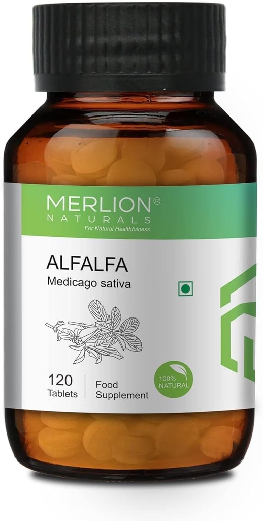 Tablete Sheltr Alfalfa, Medicago Sativa, vse naravne, čista zelišča 500mg x 120 tablet