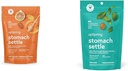 UpSpring Želodec umiri kapljice paket z ingver, Lemon - 55 Ct in 28 Ct