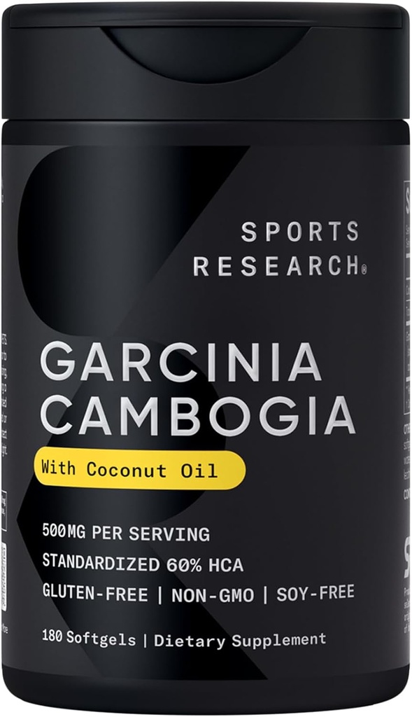 Športne raziskave Garcinia Cambogia Extract (60% HCA) z ekstra deviško organsko kokosovo olje 
