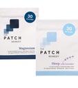 Patch remedy spanje in recovery paket - (60 obliži) Bistveni večer Sprostitev & Muscle recovery komplet s spanjem sivke obliž & magnezij Glicinate obliž