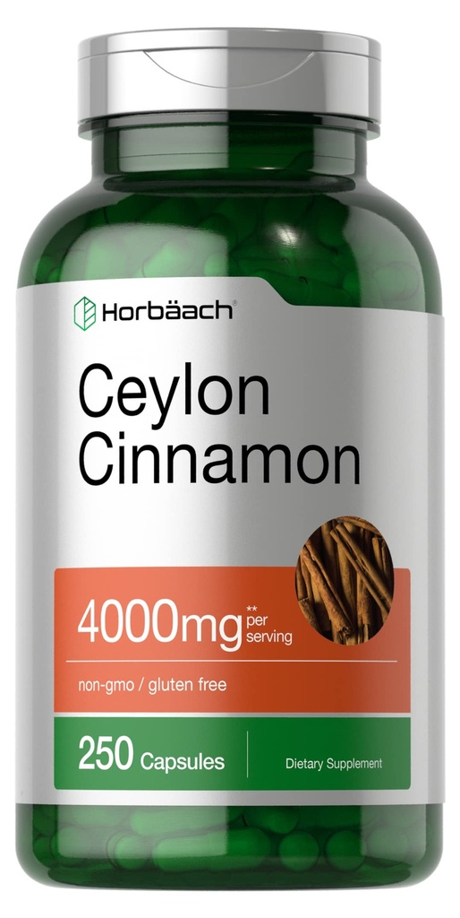 Horbäach Ceylon Cimet Kapsule 4000 mg 