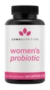 Luma Nutrition Probiotiki za ženske s prebiotiki - 50 milijard CFU - oblikovana za digestivno, imuno in žensko podporo - 60 kapsul