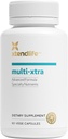 Xtendlife Multi-Xtra Multivitamin za imuno, srce in energijo - 40+ Biorazpoložljivi vitamini, minerali, antioksidanti in zelišča - za moške, ženske in otroke - 30 dnevna oskrba
