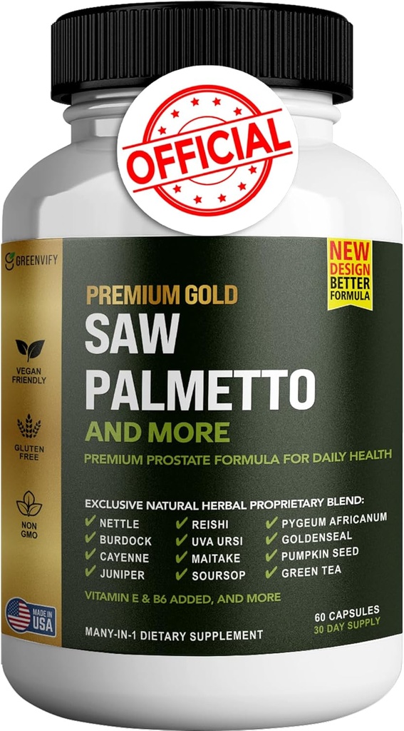 Saw Palmetto za moške prostate dodatek 