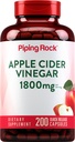 Piping Rock Apple Cider Vinegar Kapsule 1800 mg 