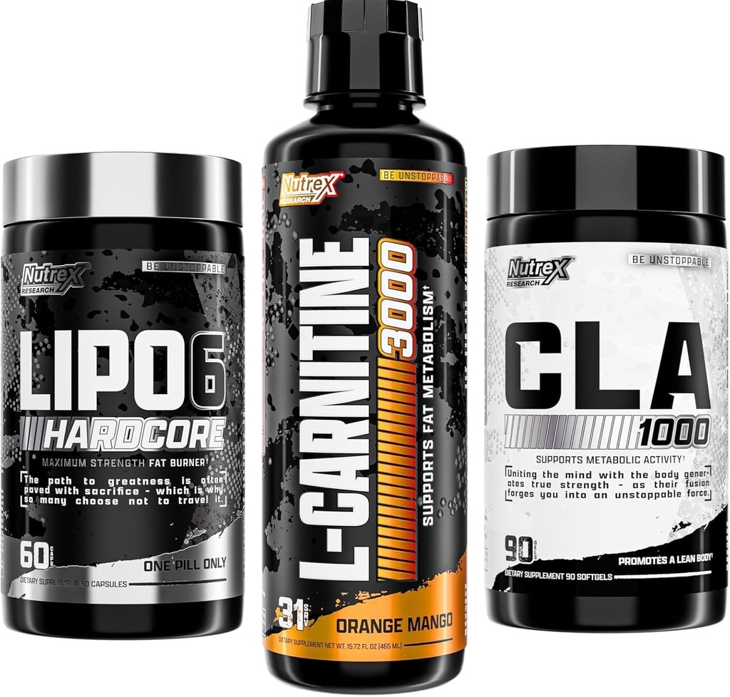 Nutrex raziskave tekoči karnitin 3000 - Fat Burner in CLA