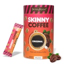 Skinny Boost Instant Skinny Coffee palice (nearomano) - Izdelano z Arabia Coffee fižol, Garcinia Cambogia, izvleček zelenega čaja, B Vitamini, Fiber in Prebiotiki – Sugar Free-Keto prijazno (28 Packets)